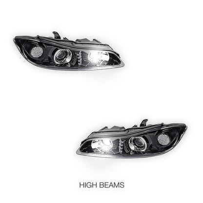 Nissan 200SX S15 (2000 - 2002) COPLUS Dual LED with LED Indicators Projector Headlights LH + RH