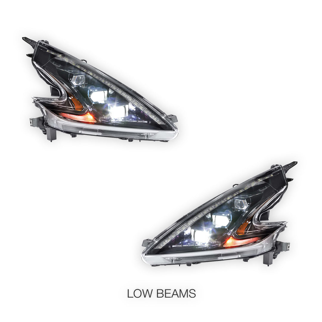 Nissan 370Z Z34 (2008 - 2021) COPLUS LED Projector with Sequential Indicators Headlights LH + RH
