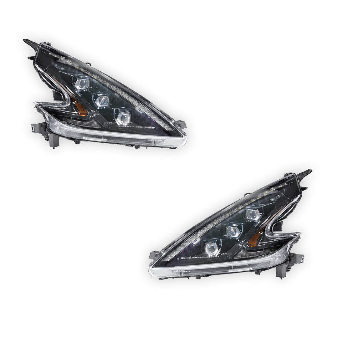 Nissan 370Z Z34 (2008 - 2021) COPLUS LED Projector with Sequential Indicators Headlights LH + RH