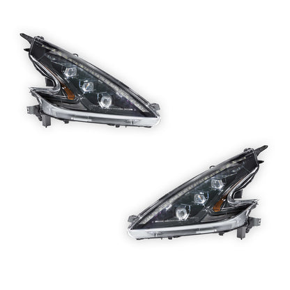 Nissan 370Z Z34 (2008 - 2021) COPLUS LED Projector with Sequential Indicators Headlights LH + RH