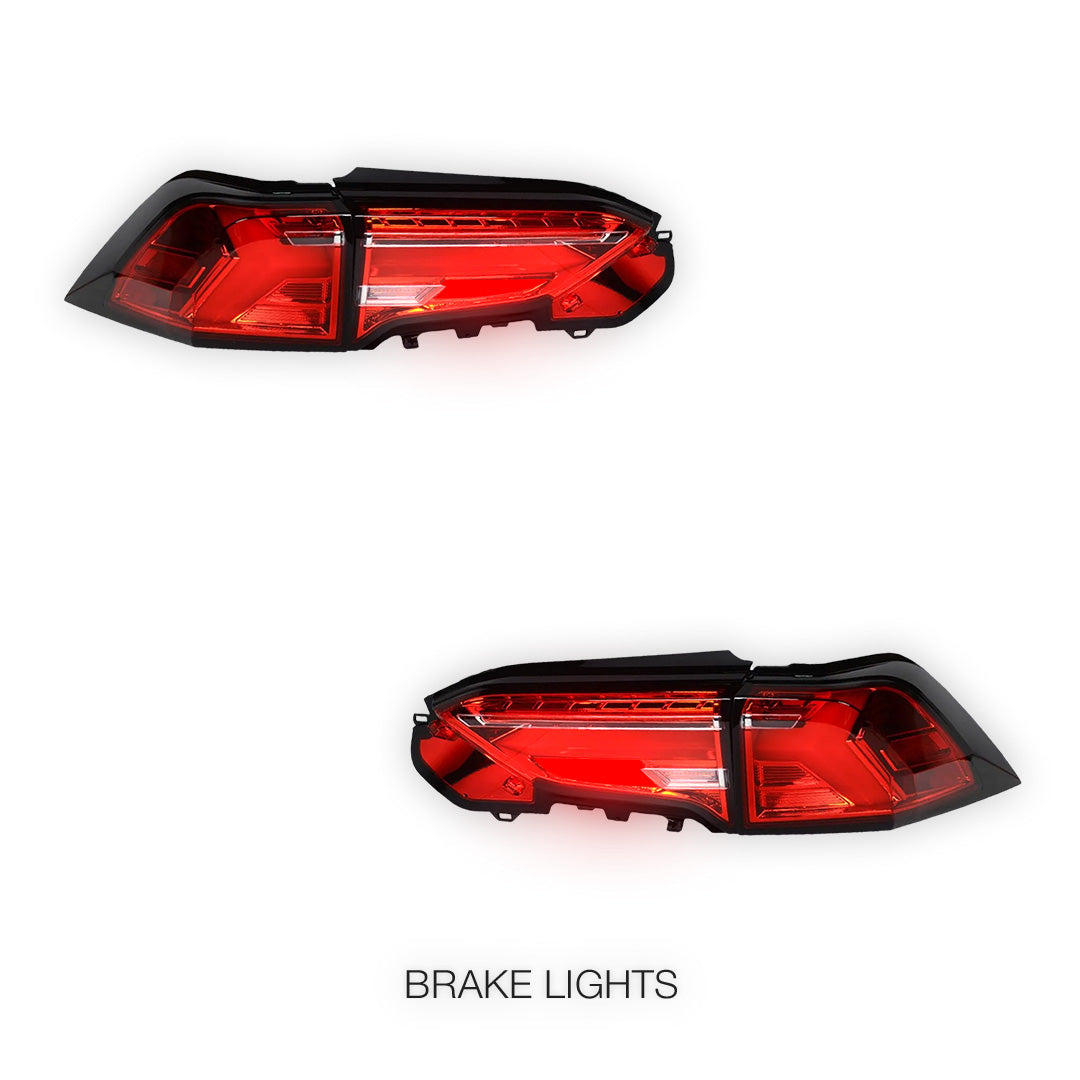 Toyota RAV4 XA50 (2019 - 2025) Sequential Full LED Tail Lights LH + RH
