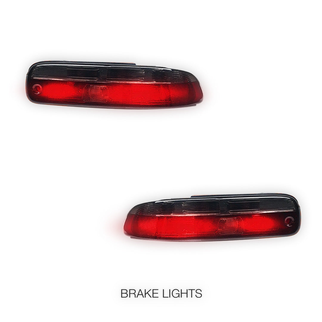 Toyota Soarer JZZ30 (1991 - 1998) Smoked Red Tail Lights LH + RH