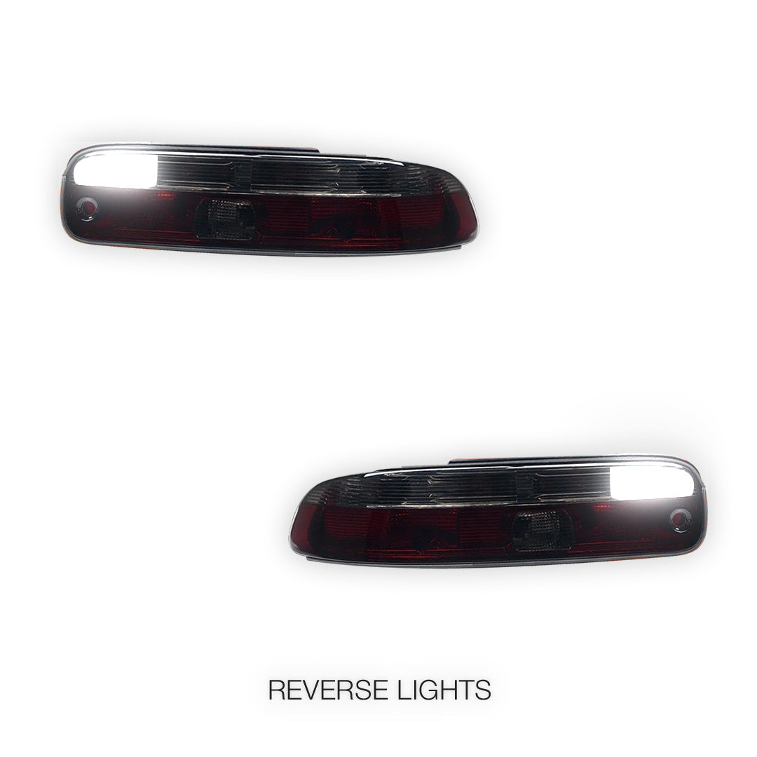 Toyota Soarer JZZ30 (1991 - 1998) Smoked Red Tail Lights LH + RH