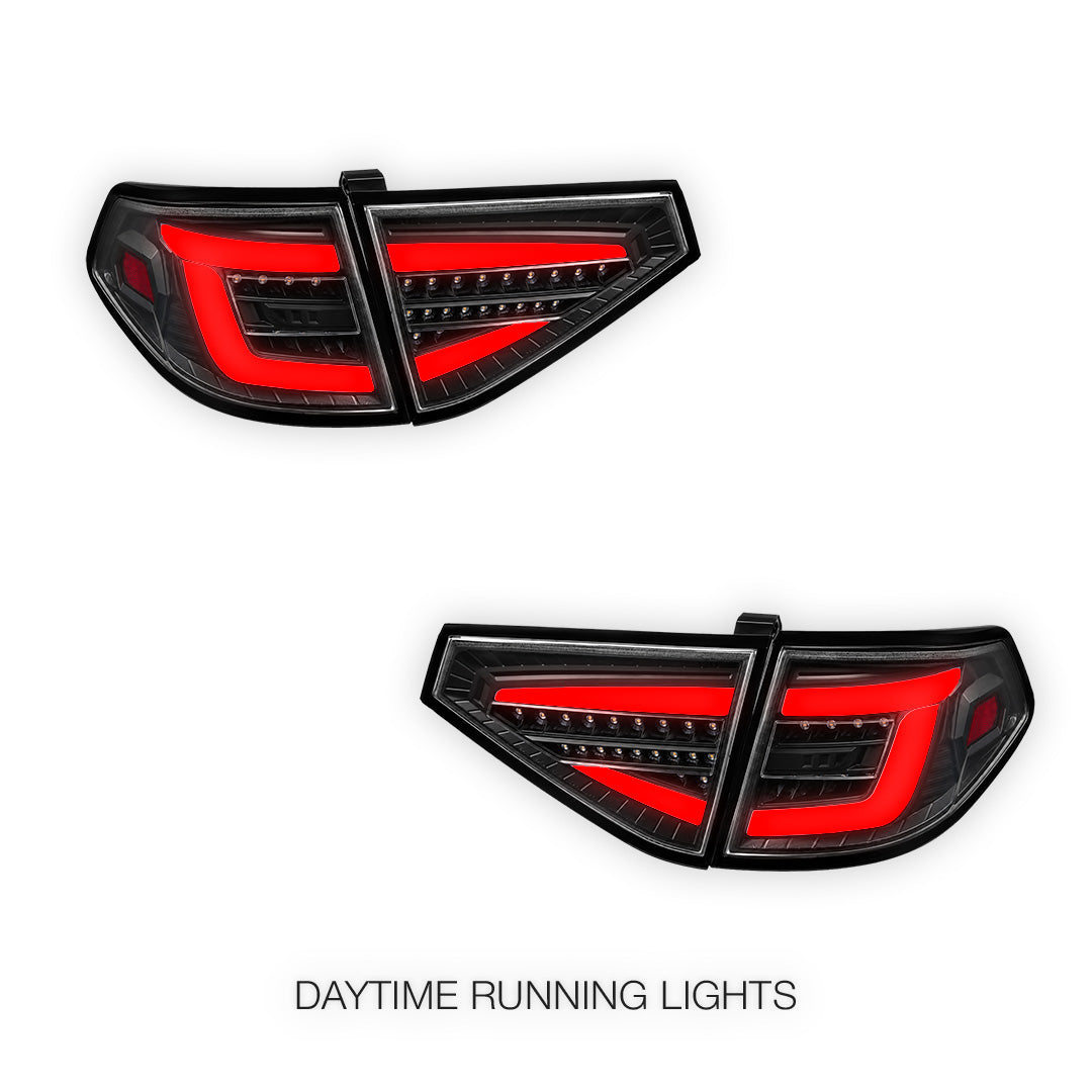 Subaru Impreza GR Hatchback (2008 - 2013) Spec D Sequential LED Tail Lights LH + RH
