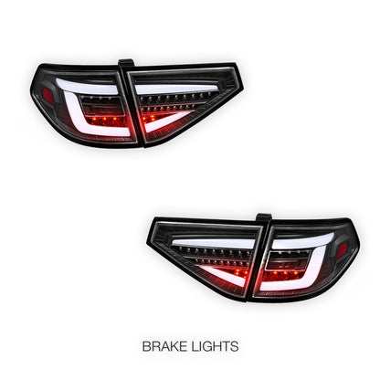 Subaru Impreza GR Hatchback (2008 - 2013) Spec D Sequential LED Tail Lights LH + RH