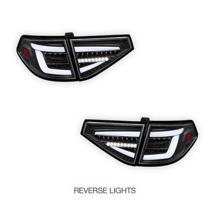 Subaru Impreza GR Hatchback (2008 - 2013) Spec D Sequential LED Tail Lights LH + RH