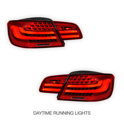 BMW 3 Series E93 (2007 - 2010) Update LCI Style Full LED Tail Lights LH + RH