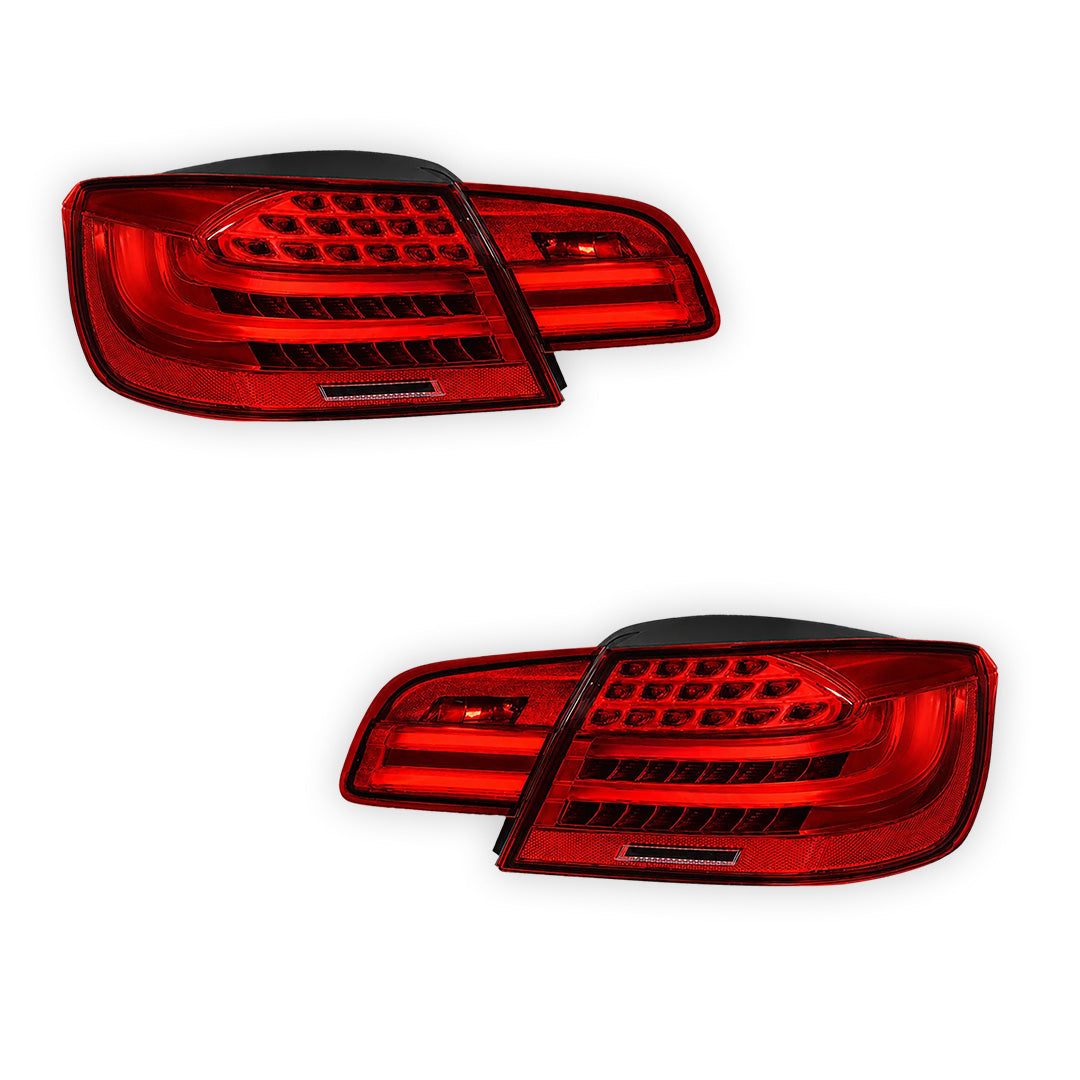 BMW 3 Series E93 (2007 - 2010) Update LCI Style Full LED Tail Lights LH + RH