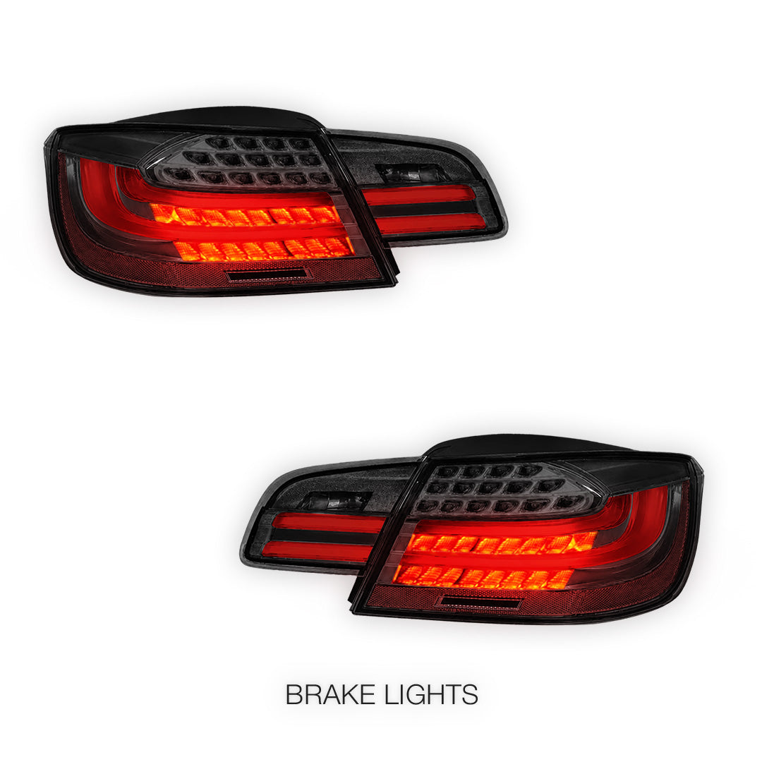 BMW 3 Series E93 (2007 - 2010) Update LCI Style Full LED Tail Lights LH + RH