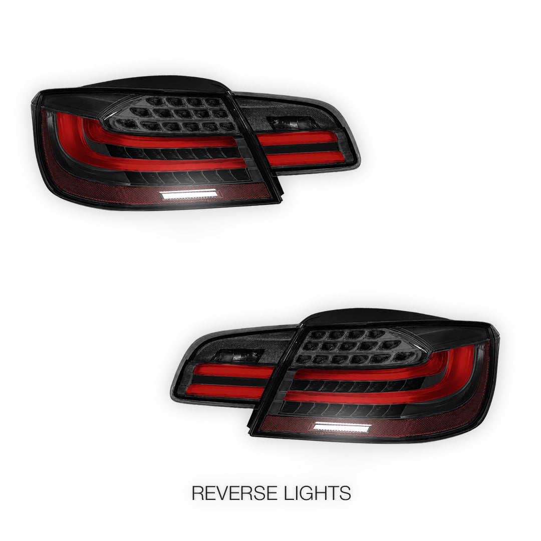 BMW 3 Series E93 (2007 - 2010) Update LCI Style Full LED Tail Lights LH + RH