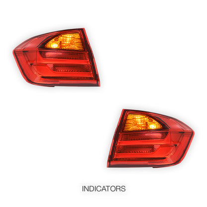 BMW 3 Series F30 / F80 / M3 (2012 - 2015) Tail Lights LH + RH