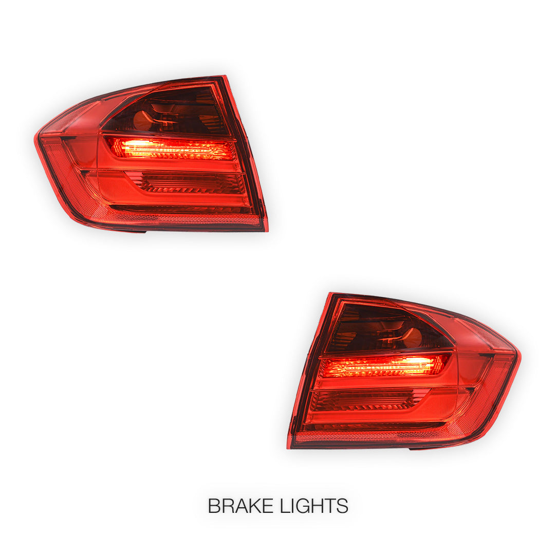 BMW 3 Series F30 / F80 / M3 (2012 - 2015) Tail Lights LH + RH