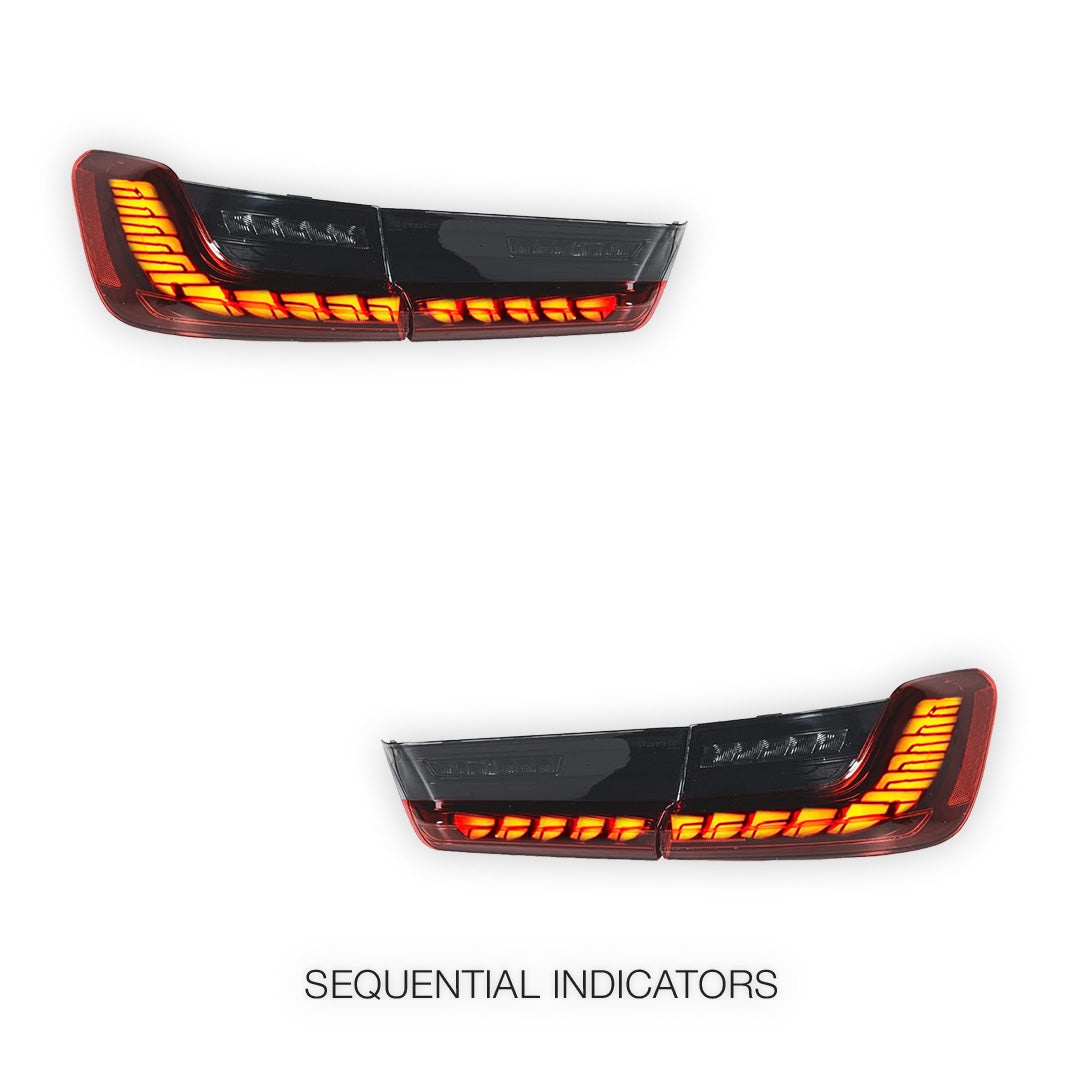 BMW 3 Series G20 / G80 / M3 (2018 - 2024) OLED Sequential LED Tail Lights LH + RH