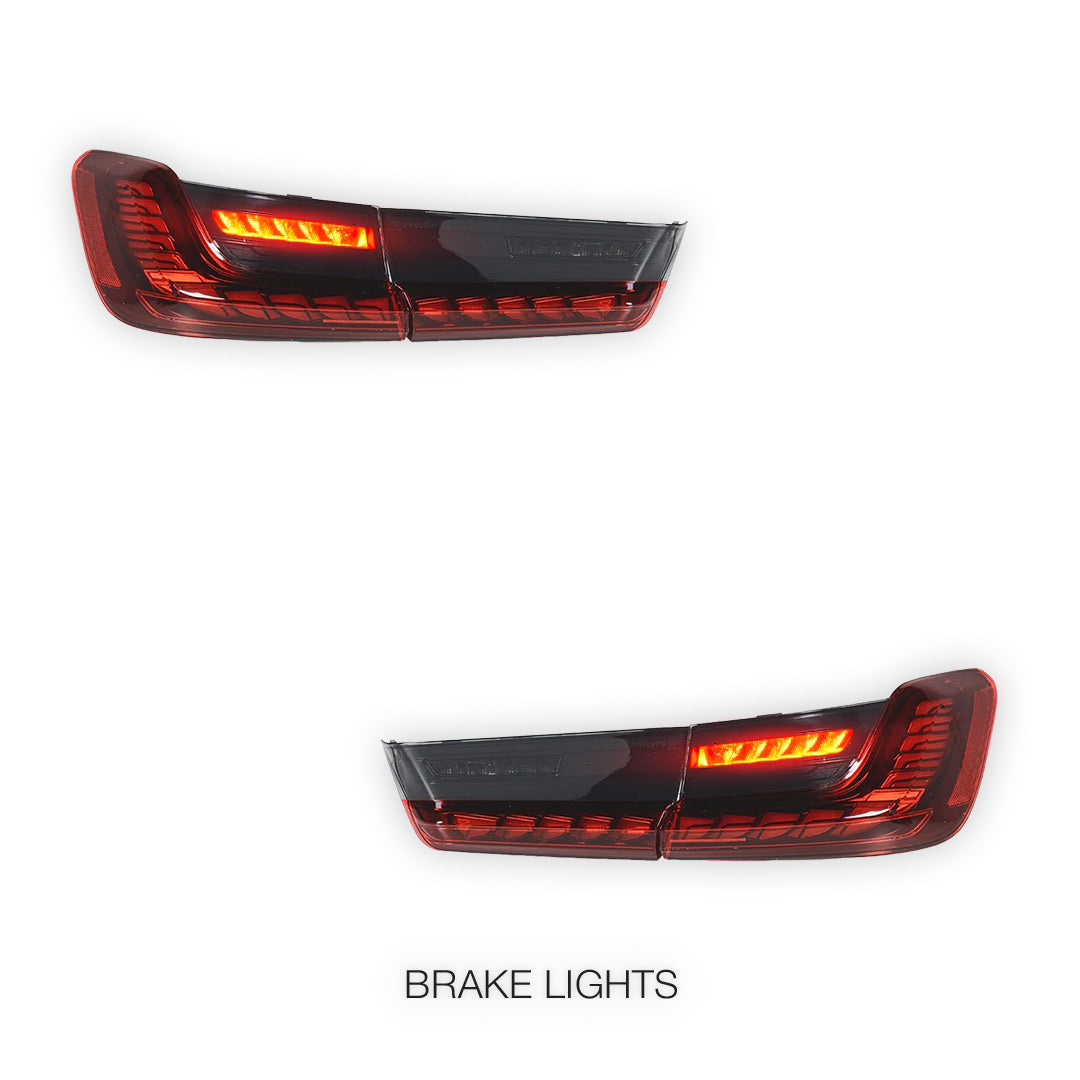 BMW 3 Series G20 / G80 / M3 (2018 - 2024) OLED Sequential LED Tail Lights LH + RH
