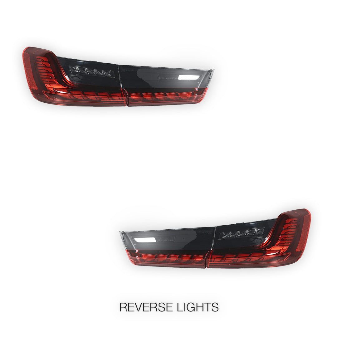 BMW 3 Series G20 / G80 / M3 (2018 - 2024) OLED Sequential LED Tail Lights LH + RH