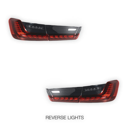 BMW 3 Series G20 / G80 / M3 (2018 - 2024) OLED Sequential LED Tail Lights LH + RH