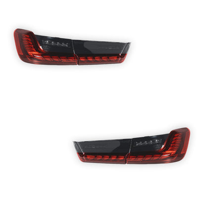 BMW 3 Series G20 / G80 / M3 (2018 - 2024) OLED Sequential LED Tail Lights LH + RH