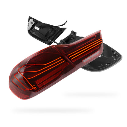 BMW 4 Series F32 / F33 / F36 / F82 / F83 (2013 - 2020) Update CSL Laser Style Sequential Full LED Tail Lights LH + RH