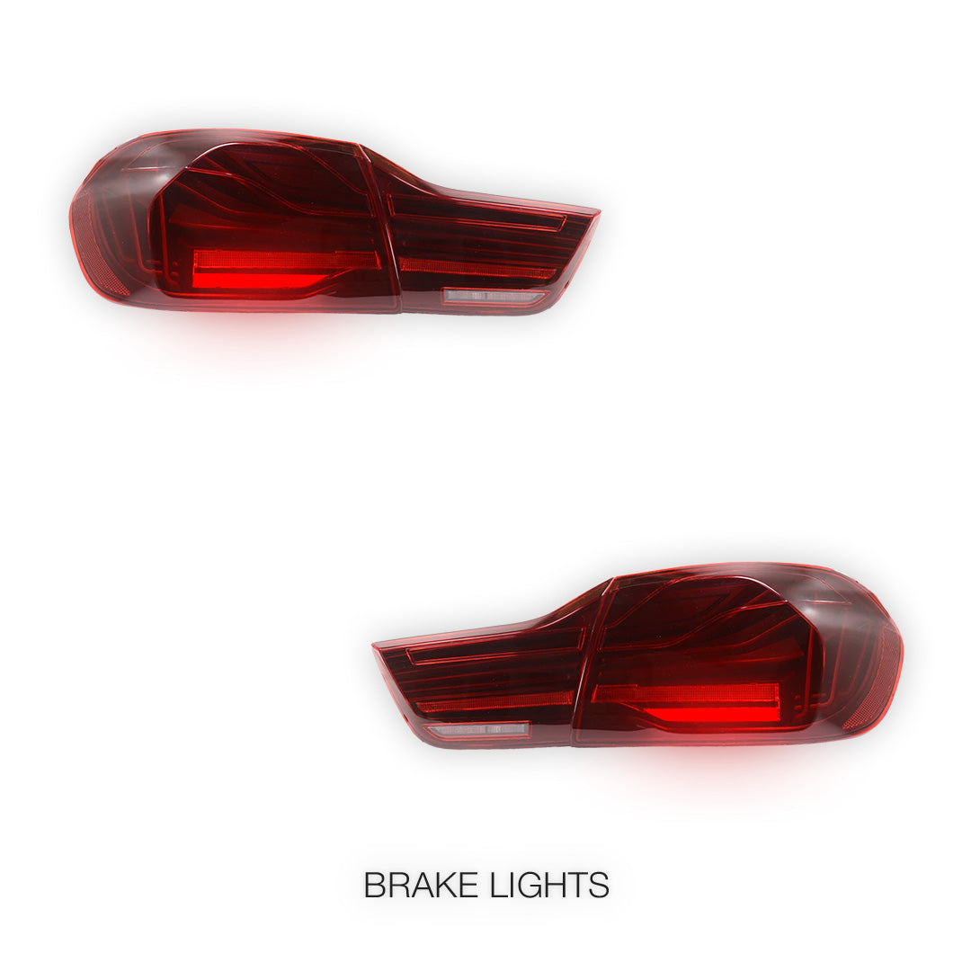 BMW 4 Series F32 / F33 / F36 / F82 / F83 (2013 - 2020) Update CSL Laser Style Sequential Full LED Tail Lights LH + RH