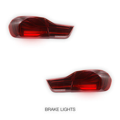 BMW 4 Series F32 / F33 / F36 / F82 / F83 (2013 - 2020) Update CSL Laser Style Sequential Full LED Tail Lights LH + RH