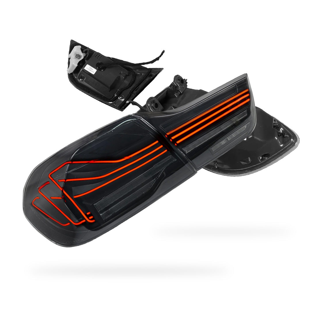 BMW 4 Series F32 / F33 / F36 / F82 / F83 (2013 - 2020) Update CSL Laser Style Sequential Full LED Tail Lights LH + RH