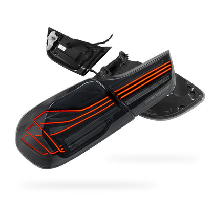 BMW 4 Series F32 / F33 / F36 / F82 / F83 (2013 - 2020) Update CSL Laser Style Sequential Full LED Tail Lights LH + RH