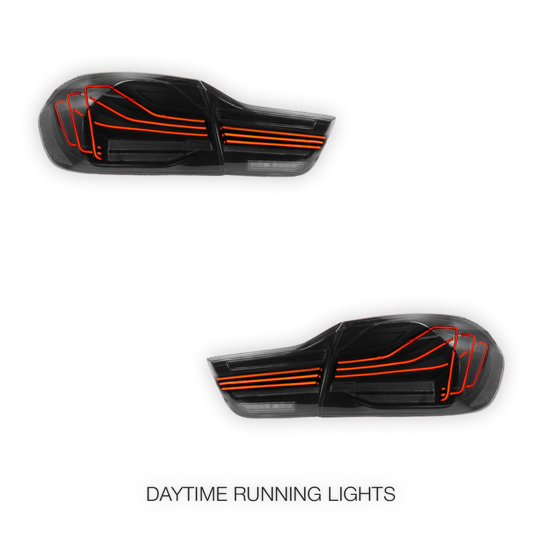 BMW 4 Series F32 / F33 / F36 / F82 / F83 (2013 - 2020) Update CSL Laser Style Sequential Full LED Tail Lights LH + RH