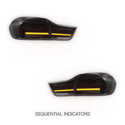 BMW 4 Series F32 / F33 / F36 / F82 / F83 (2013 - 2020) Update CSL Laser Style Sequential Full LED Tail Lights LH + RH