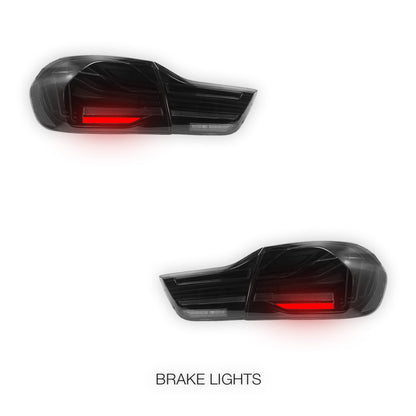 BMW 4 Series F32 / F33 / F36 / F82 / F83 (2013 - 2020) Update CSL Laser Style Sequential Full LED Tail Lights LH + RH