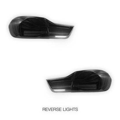 BMW 4 Series F32 / F33 / F36 / F82 / F83 (2013 - 2020) Update CSL Laser Style Sequential Full LED Tail Lights LH + RH