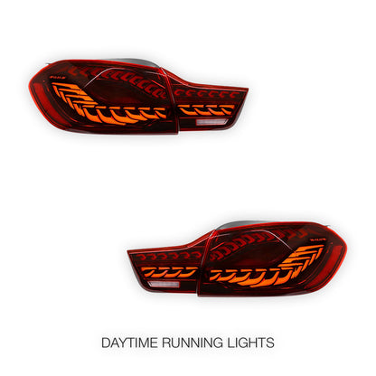 BMW 4 Series F32 / F33 / F36 / F82 / F83 (2013 - 2020) Sequential OLED Red Full LED Tail Lights LH + RH