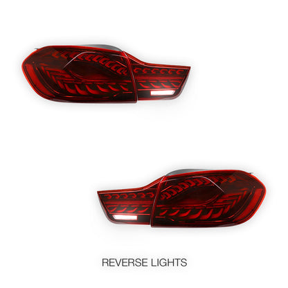 BMW 4 Series F32 / F33 / F36 / F82 / F83 (2013 - 2020) Sequential OLED Red Full LED Tail Lights LH + RH