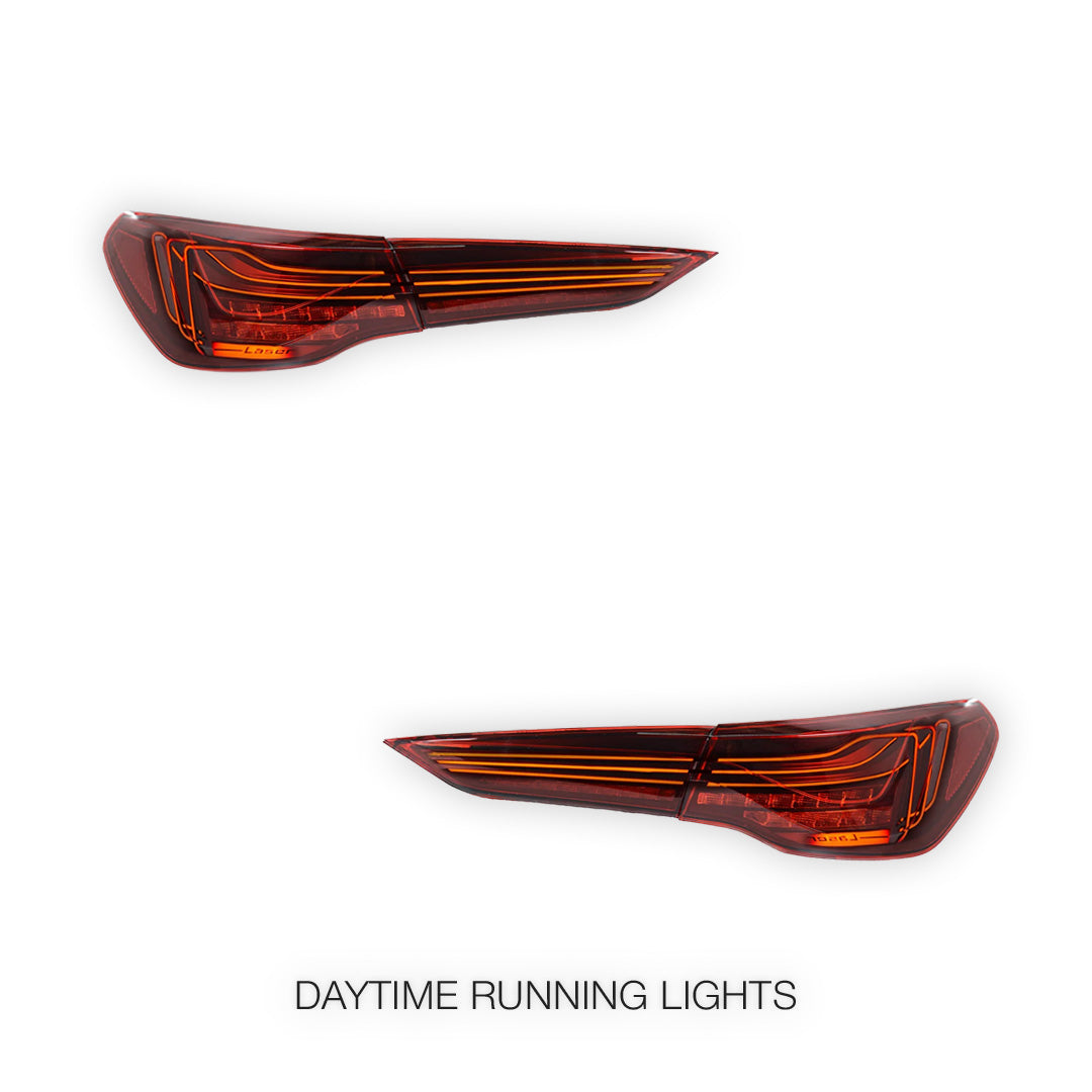 BMW 4 Series G22 / G23 / G26 / G82 / G83 (2020 - 2025) Update CSL Laser Style Sequential Full LED Tail Lights LH + RH