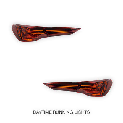 BMW 4 Series G22 / G23 / G26 / G82 / G83 (2020 - 2025) Update CSL Laser Style Sequential Full LED Tail Lights LH + RH