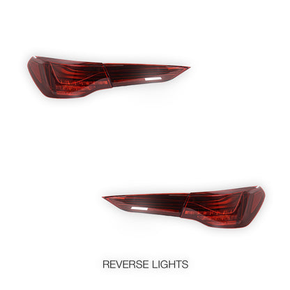BMW 4 Series G22 / G23 / G26 / G82 / G83 (2020 - 2025) Update CSL Laser Style Sequential Full LED Tail Lights LH + RH