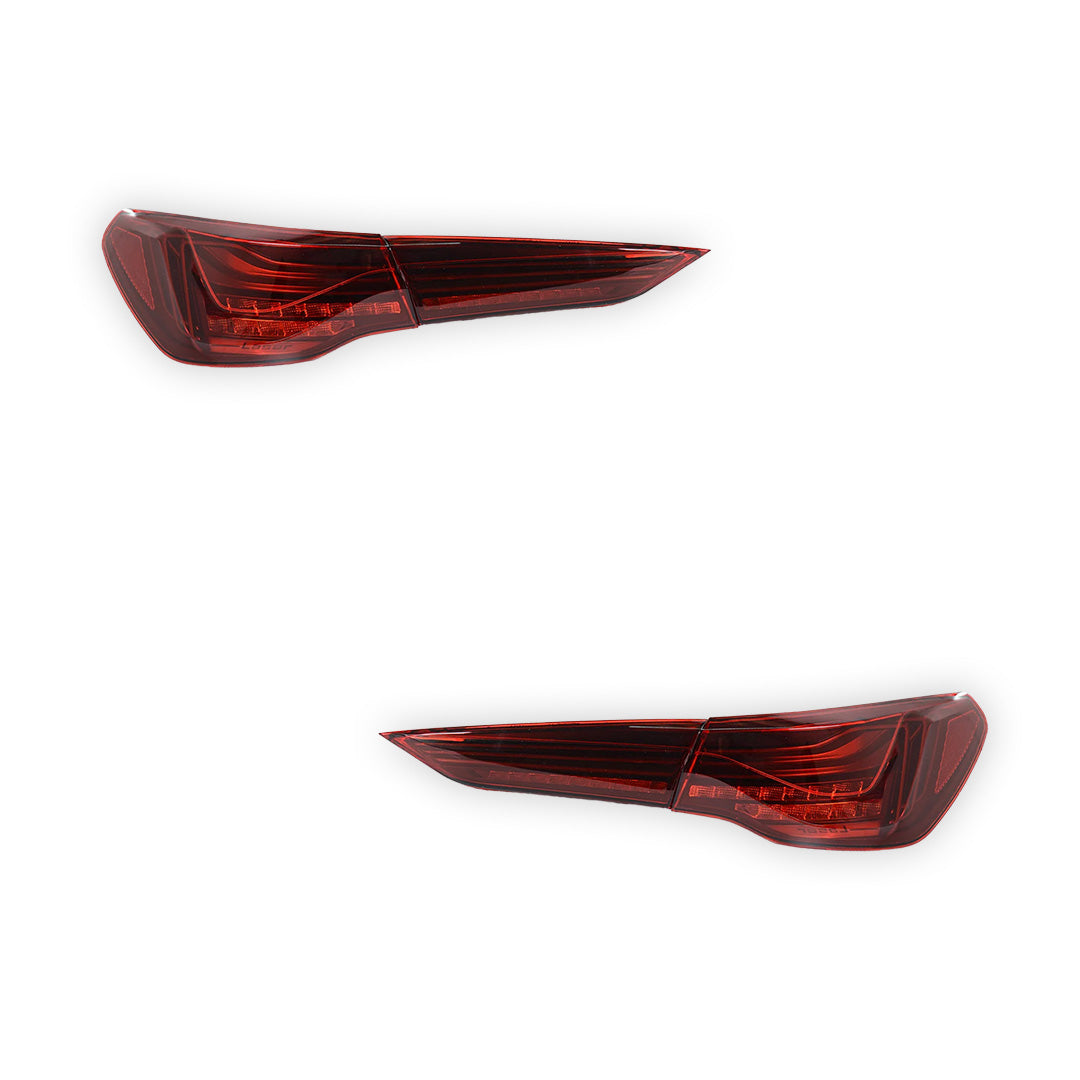 BMW 4 Series G22 / G23 / G26 / G82 / G83 (2020 - 2025) Update CSL Laser Style Sequential Full LED Tail Lights LH + RH