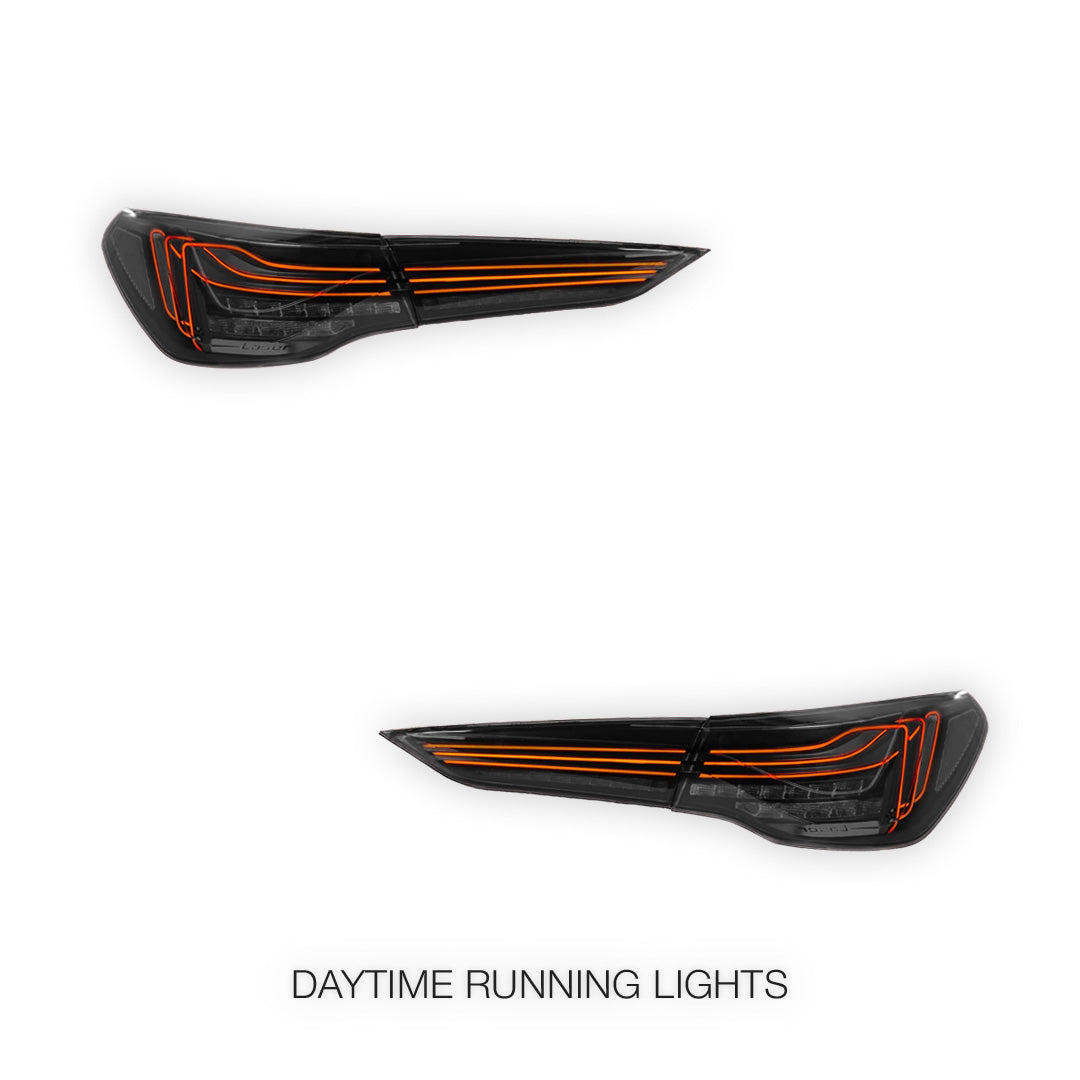 BMW 4 Series G22 / G23 / G26 / G82 / G83 (2020 - 2025) Update CSL Laser Style Sequential Full LED Tail Lights LH + RH
