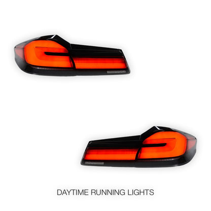 BMW 5 Series G30 (2017 - 2023) Sequential Full LED Tail Lights LH + RH