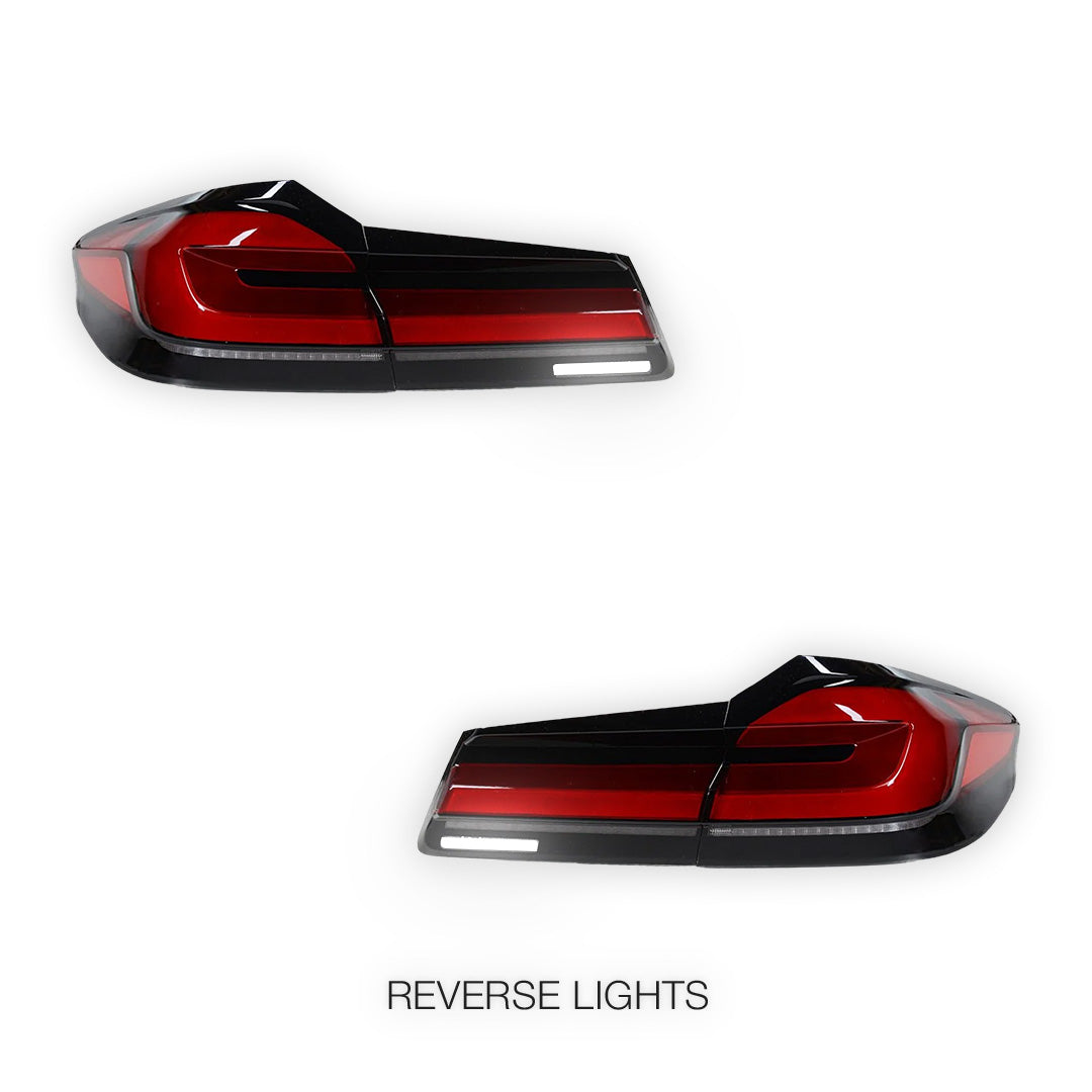BMW 5 Series G30 (2017 - 2023) Sequential Full LED Tail Lights LH + RH
