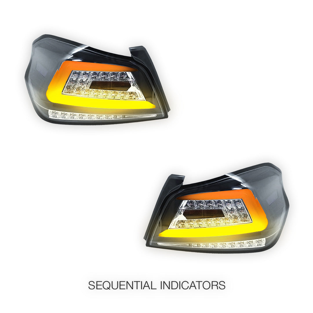 Subaru WRX / WRX STI VA (2015 - 2021) V4 Sequential LED Dynamic Tail Lights LH + RH