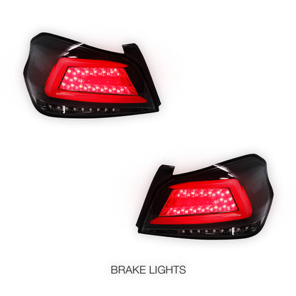 Subaru WRX / WRX STI VA (2015 - 2021) V4 Sequential LED Dynamic Tail Lights LH + RH