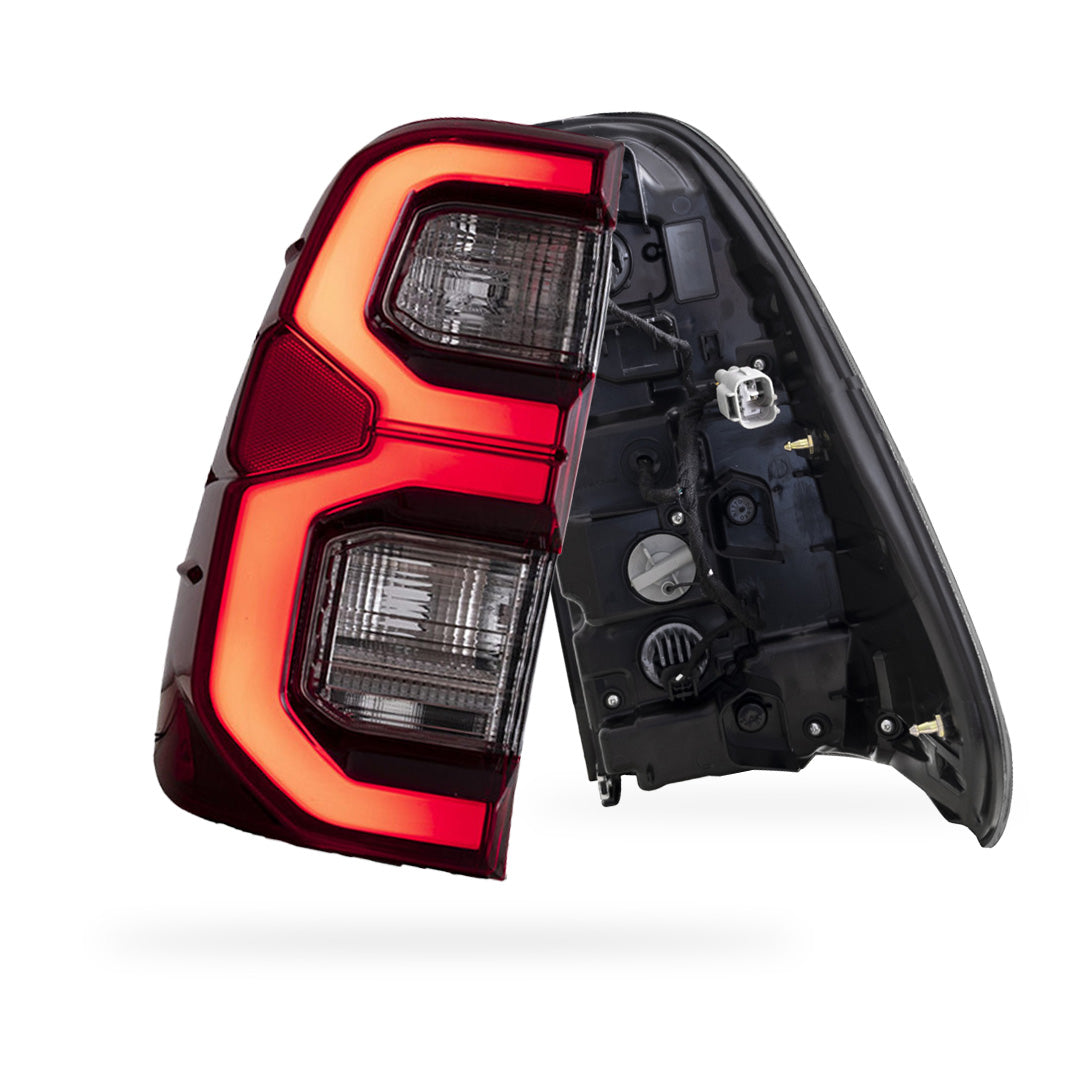 Toyota Hilux N80 (2015 - 2020) LED Dynamic Start-Up Animation Upgrade Tail Lights LH + RH