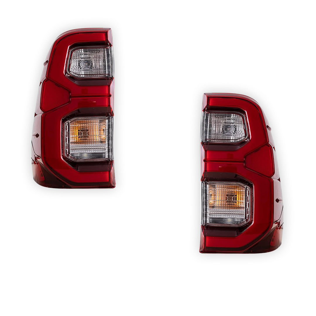 Toyota Hilux N80 (2015 - 2020) LED Dynamic Start-Up Animation Upgrade Tail Lights LH + RH