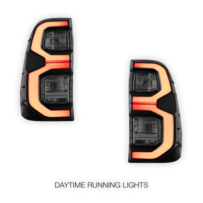 Toyota Hilux N80 (2015 - 2020) LED Dynamic Start-Up Animation Upgrade Tail Lights LH + RH