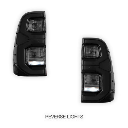Toyota Hilux N80 (2015 - 2020) LED Dynamic Start-Up Animation Upgrade Tail Lights LH + RH