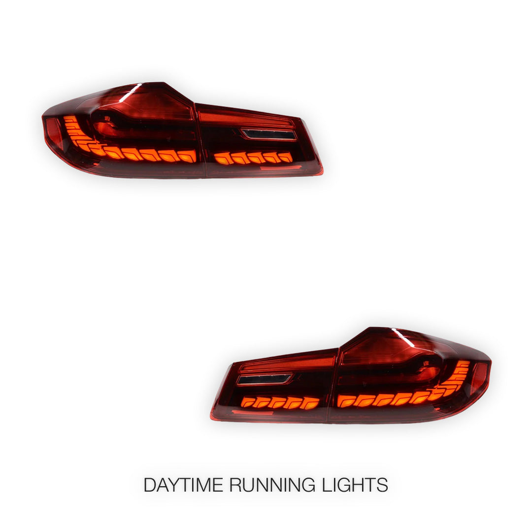 BMW 5 Series G30 (2017 - 2023) OLED Style Sequential LED Tail Lights LH + RH