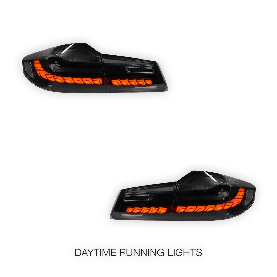 BMW 5 Series G30 (2017 - 2023) OLED Style Sequential LED Tail Lights LH + RH