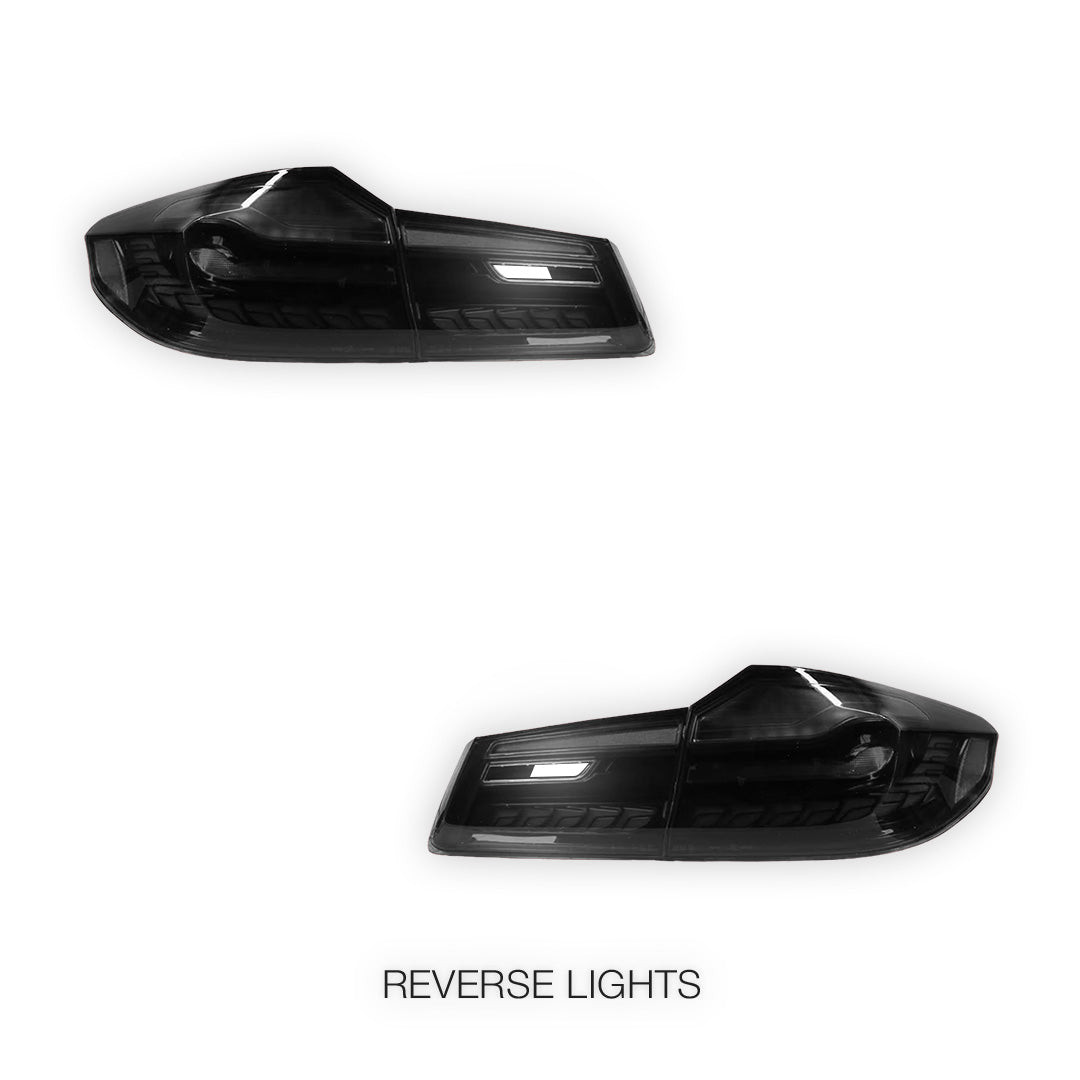 BMW 5 Series G30 (2017 - 2023) OLED Style Sequential LED Tail Lights LH + RH