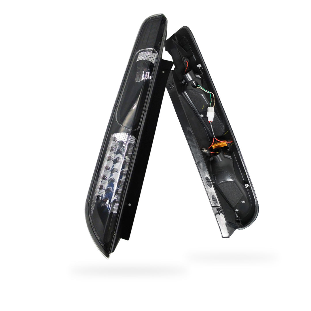 Ford Focus LV (2008 - 2010) Smoked / Black LED Tail Lights LH + RH
