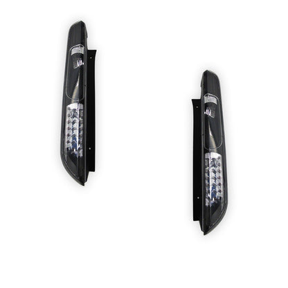 Ford Focus LV (2008 - 2010) Smoked / Black LED Tail Lights LH + RH